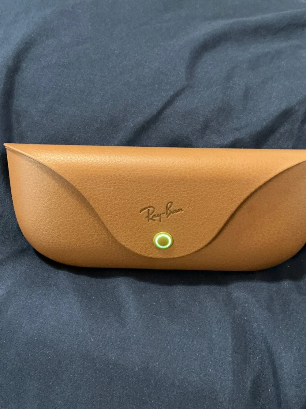 Ray-Ban Brown/Tan Hard Sunglasses Case